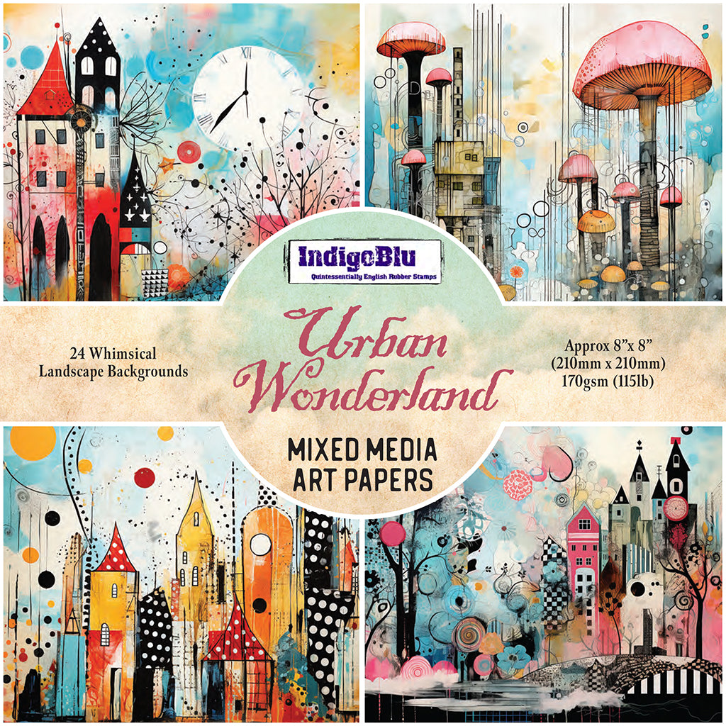 Digi Papers - Urban Wonderland 8x8
