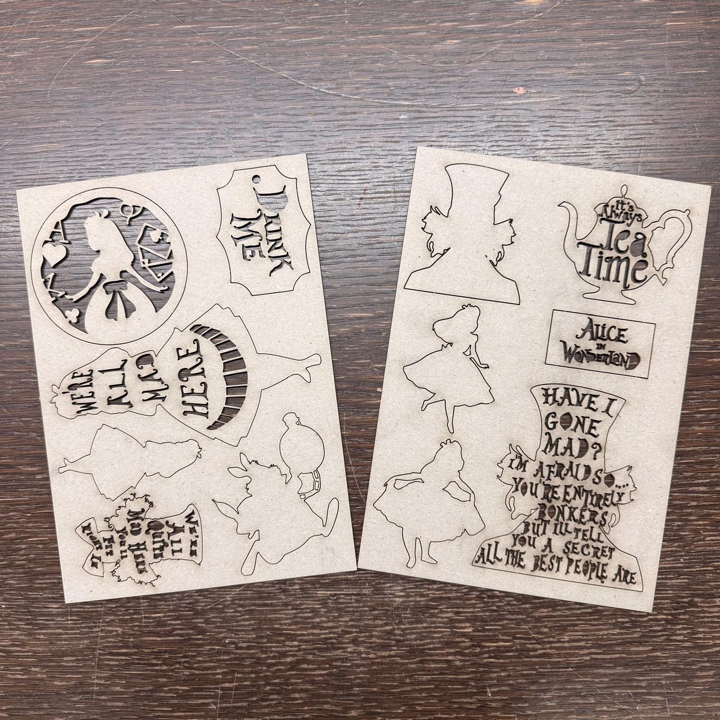 Greyboard - Alice in Wonderland Edition