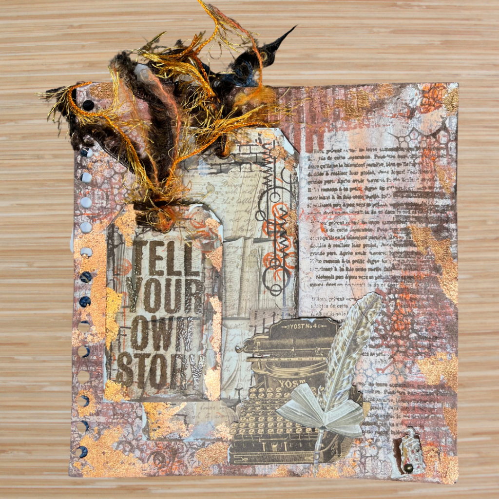 Story Solo Red Rubber Stamps