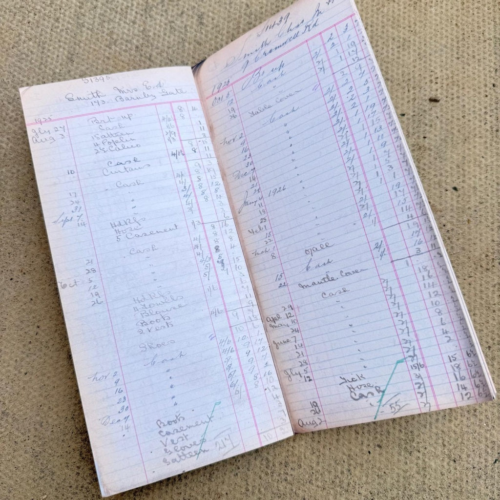 Small Ledger Paper Book - DL