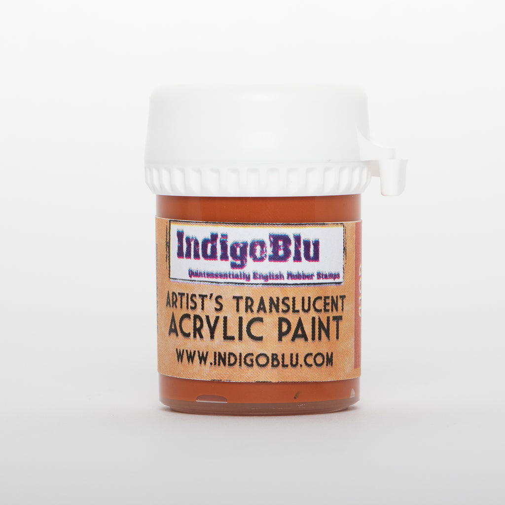 Artists Translucent Acrylic Paint - 22 Carrot Gold (20ml)