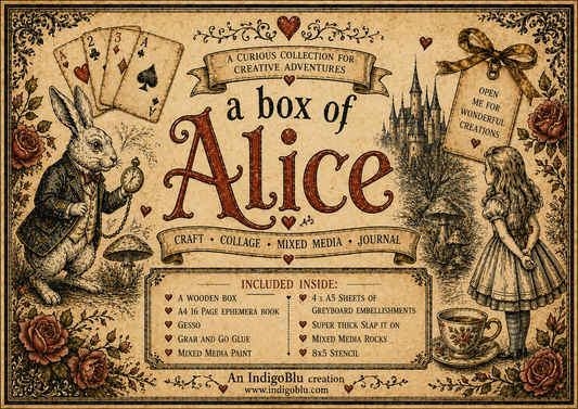 MEGA Mixed Media Box No.3 - Box of Alice - PRE-ORDER