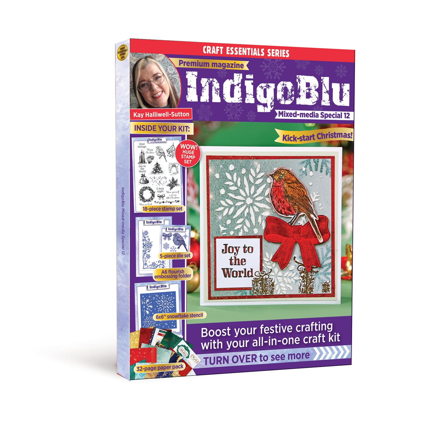 IndigoBlu Mixed Media Magazine Box Kit 12