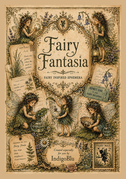 Digi Papers - Fairy Fantasia A4