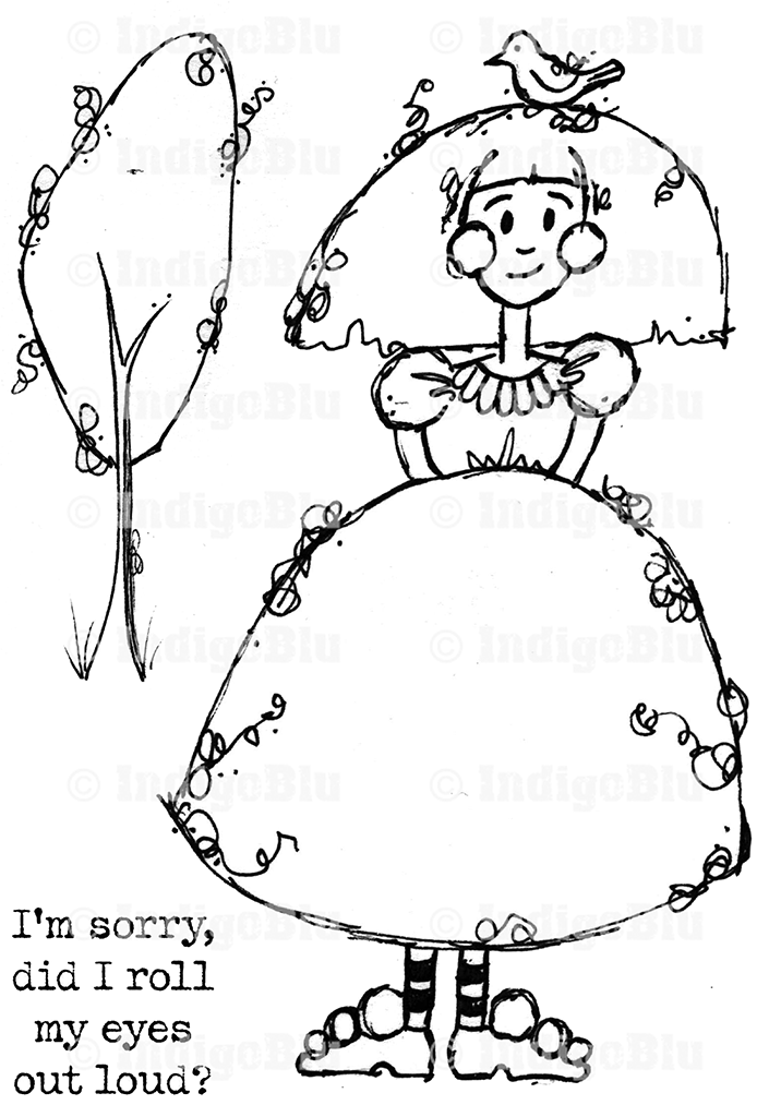 Digi Stamp - Robyn