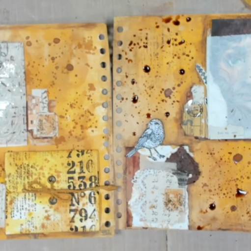 Art Journaling No.26 Video Class