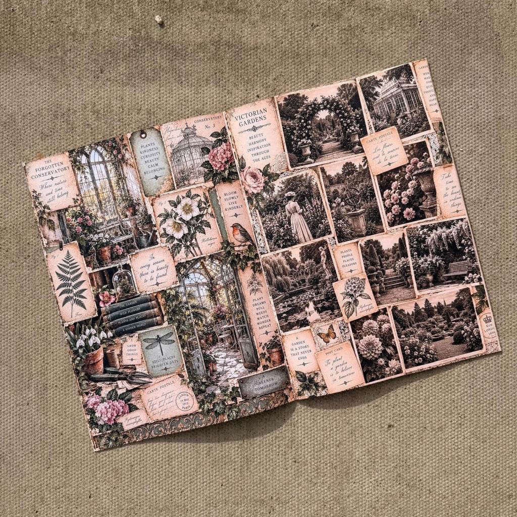 The Forgotten Conservatory Paper Book - A4