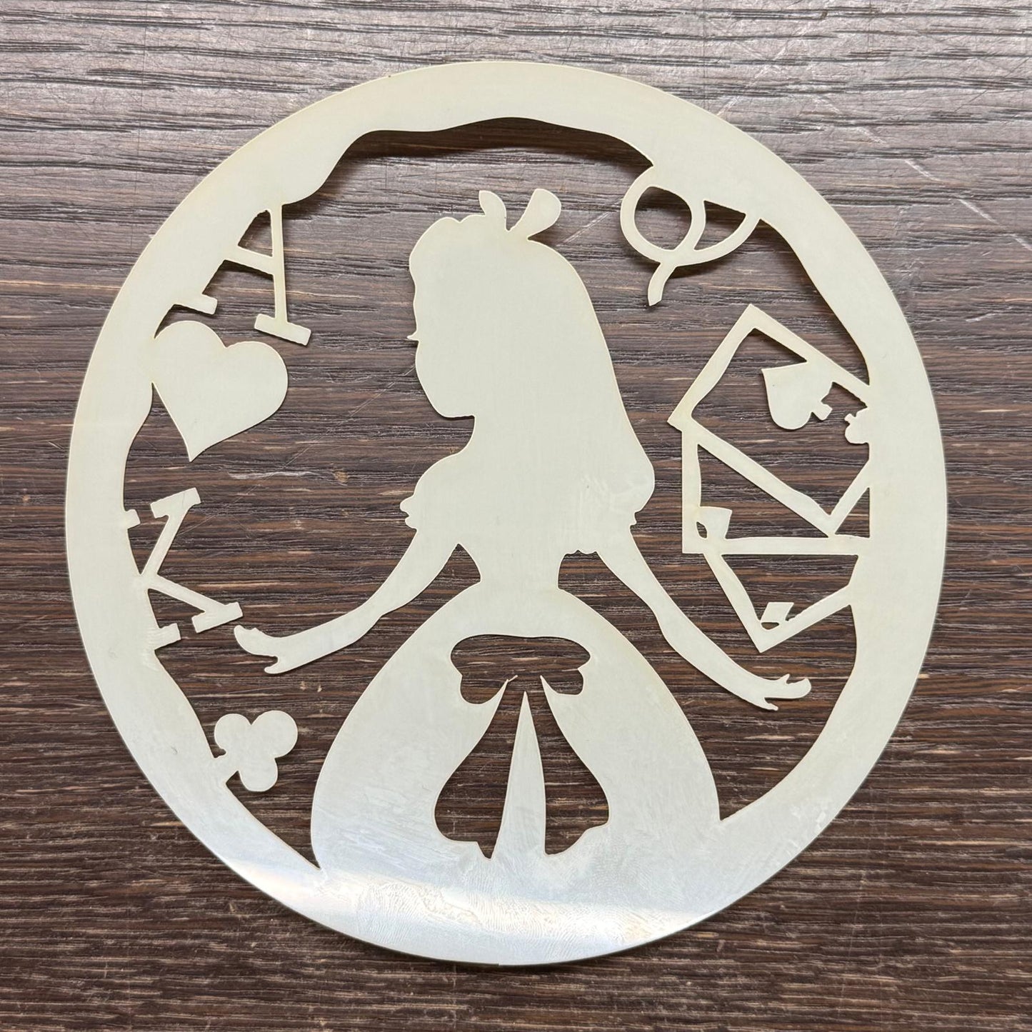 Stencil - Alice (6x6 inch)