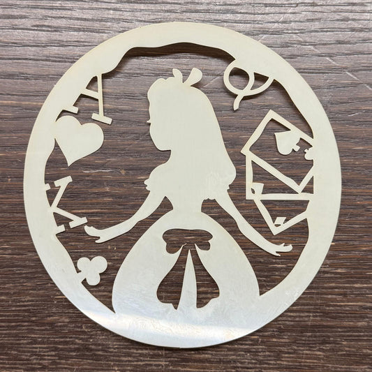 Stencil - Alice (6x6 inch)
