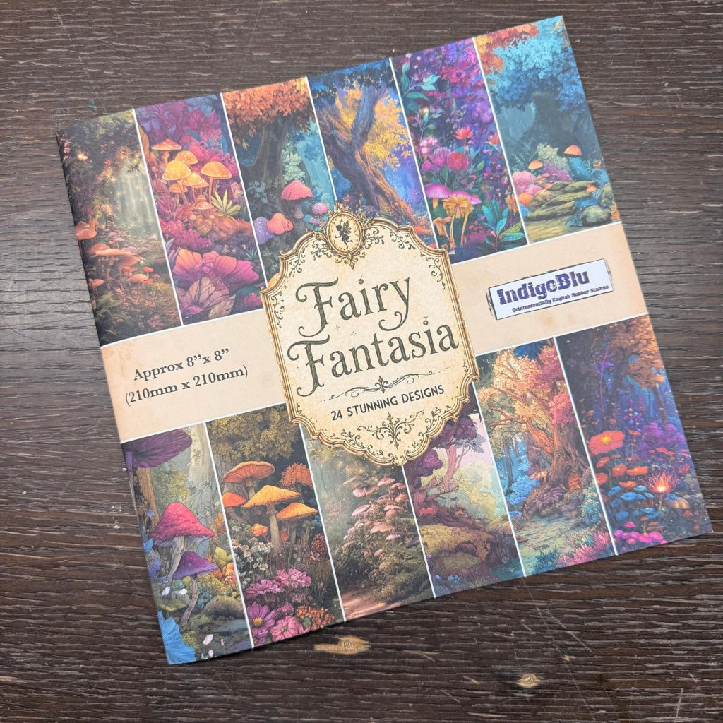 Fairy Fantasia Paper Book - 8" x 8"