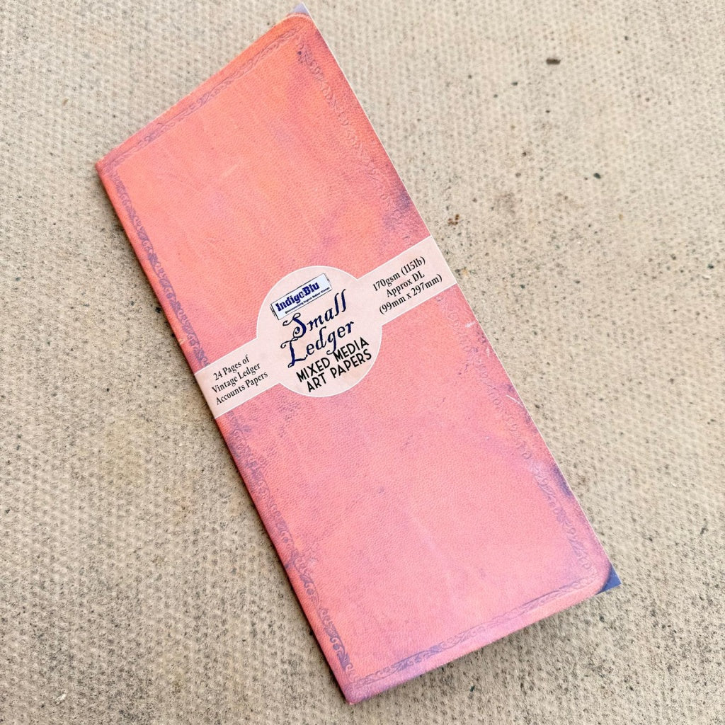 Small Ledger Paper Book - DL