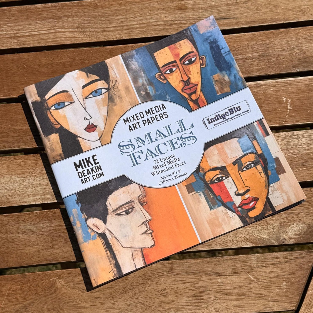 Small Faces Paper Book - 8" x 8"