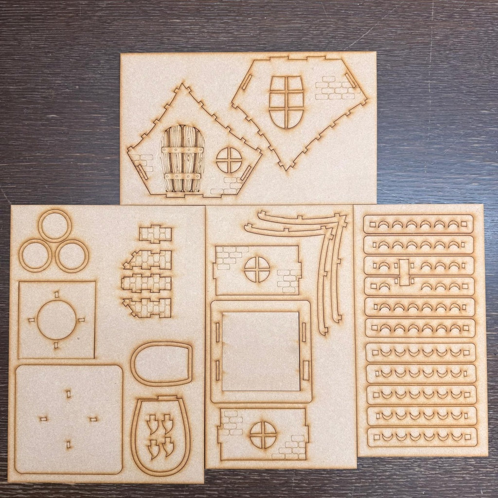 Woodology - Fairy House - Model 3