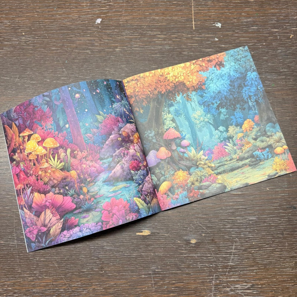 Fairy Fantasia Paper Book - 8" x 8"