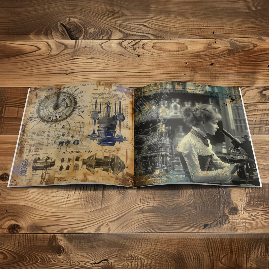 Ladies of Science Paper Book - 8" x 8"
