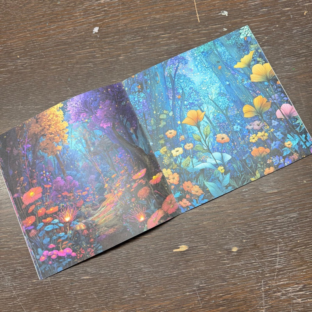 Fairy Fantasia Paper Book - 8" x 8"