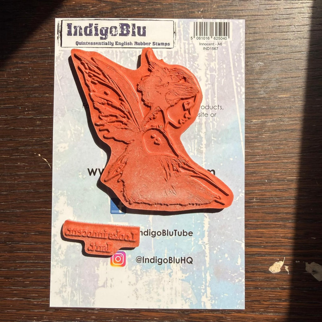 Innocent A6 Red Rubber Stamp