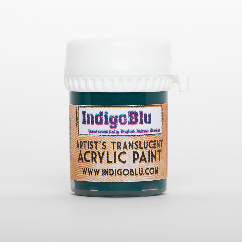 Artists Translucent Acrylic Paint - Teal for Two (20ml)