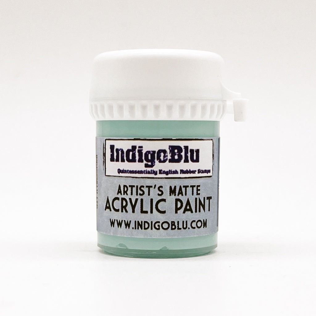Artists Matte Acrylic Paint - Mint Choc Chip (20ml)