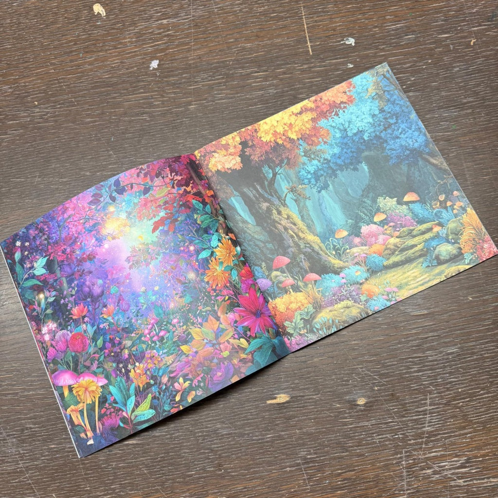 Fairy Fantasia Paper Book - 8" x 8"