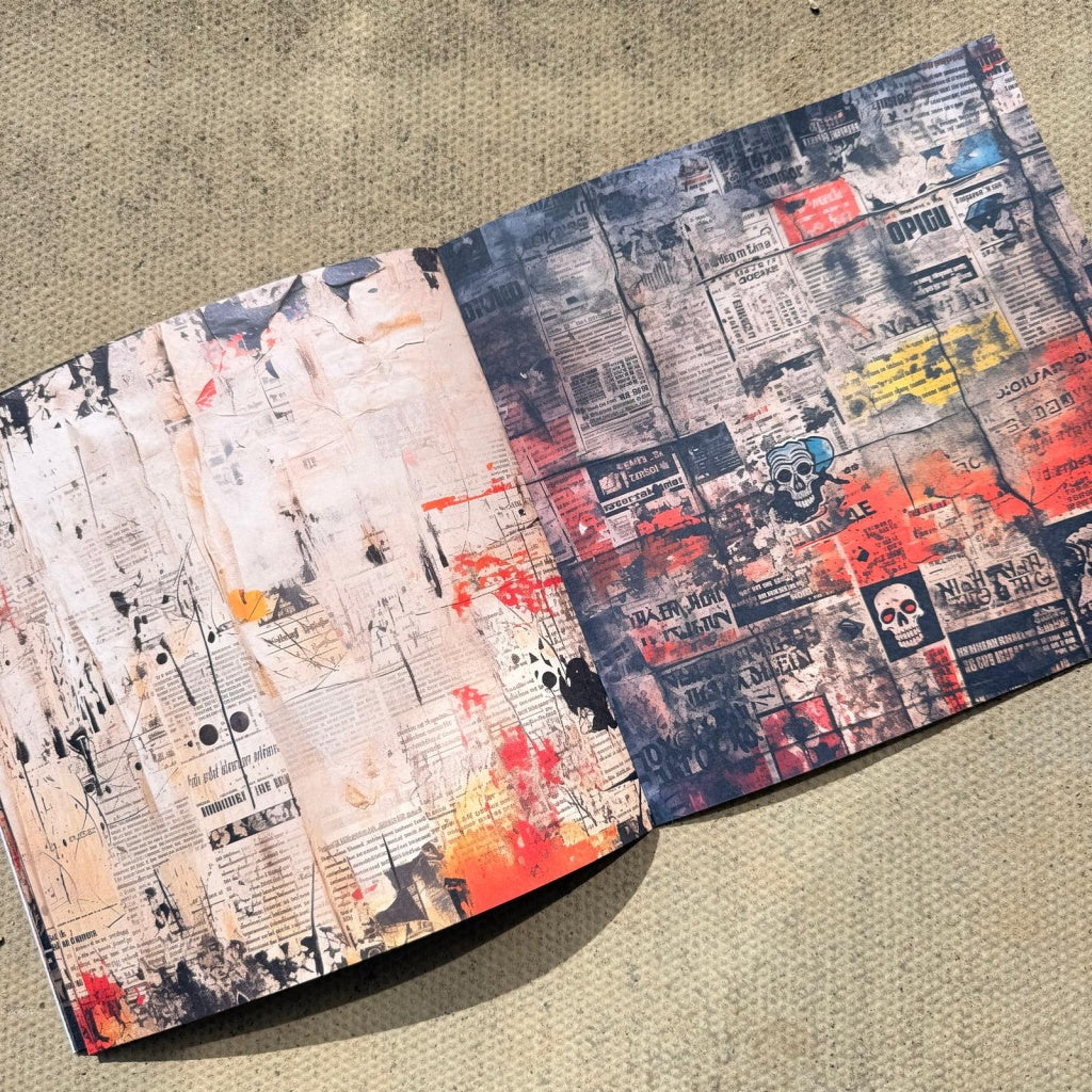 The Creepsville Gazette Paper Book - 8" x 8"