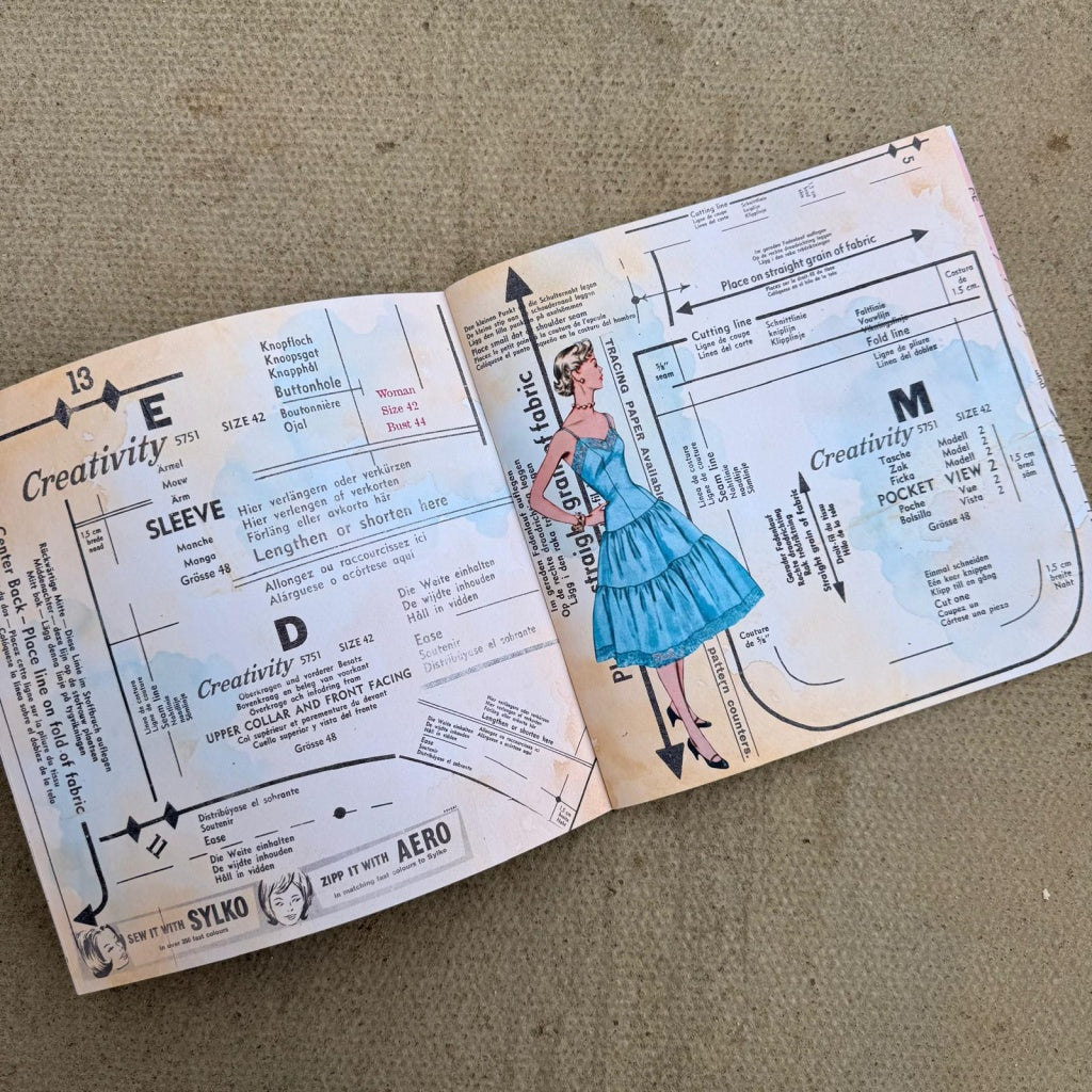 Sew Lovely Paper Book - 8" x 8"