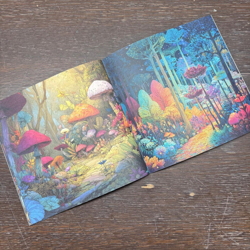 Fairy Fantasia Paper Book - 8" x 8"