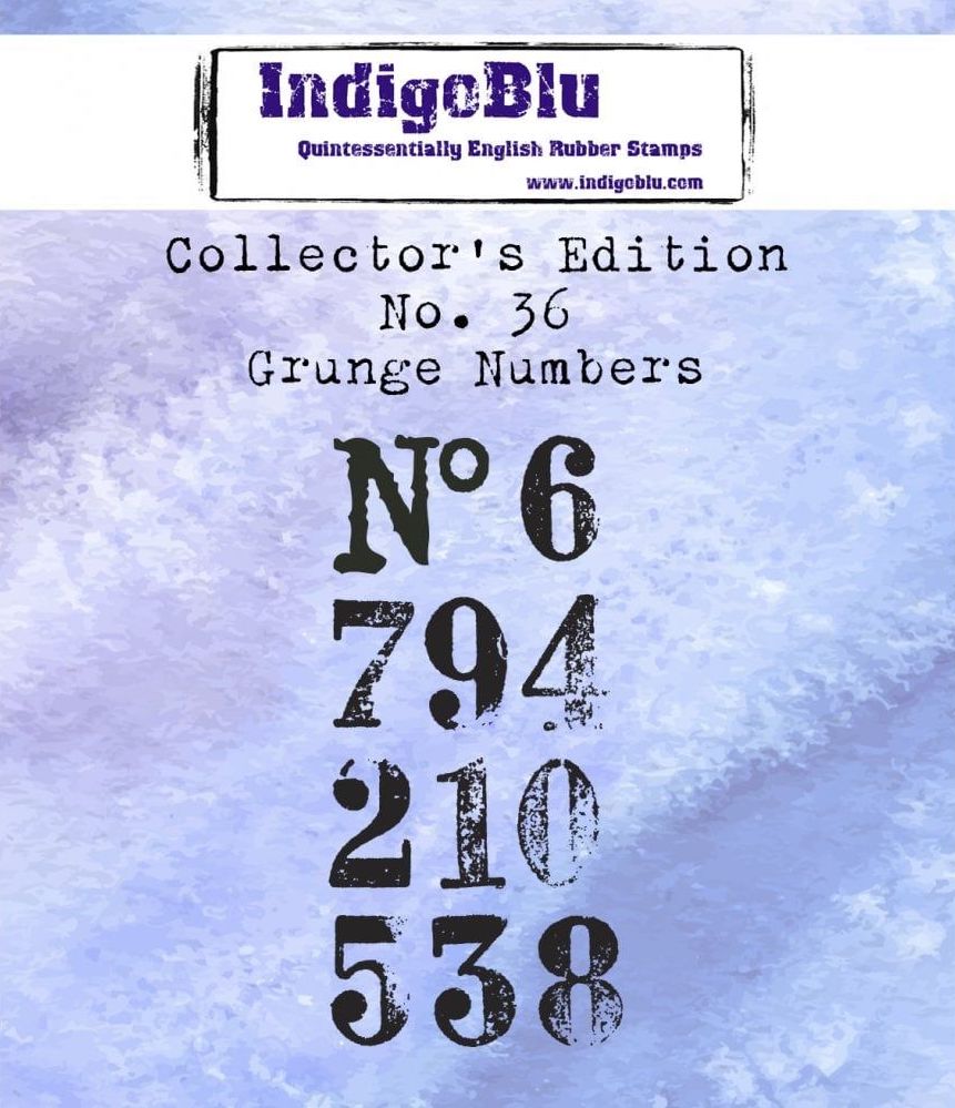 Collectors Edition - Number 36 - Grungy Numbers