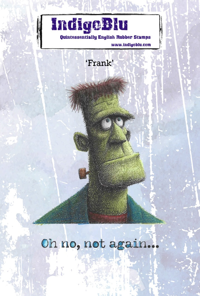 Frank A6 Red Rubber Stamp