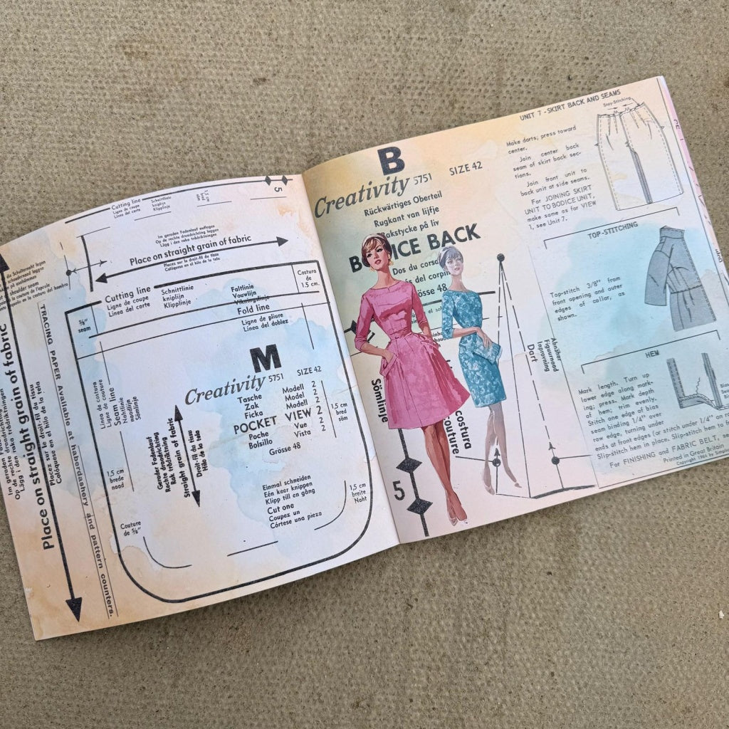 Sew Lovely Paper Book - 8" x 8"