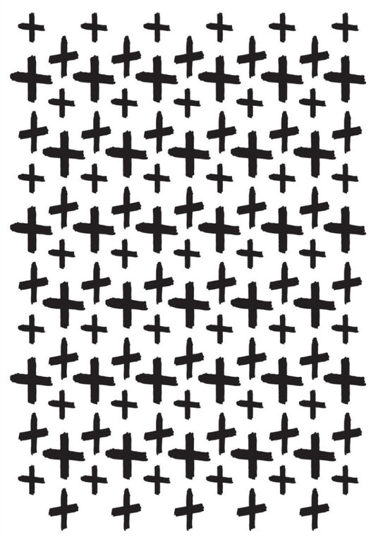 Stencil - Hexes (8x5 inch)