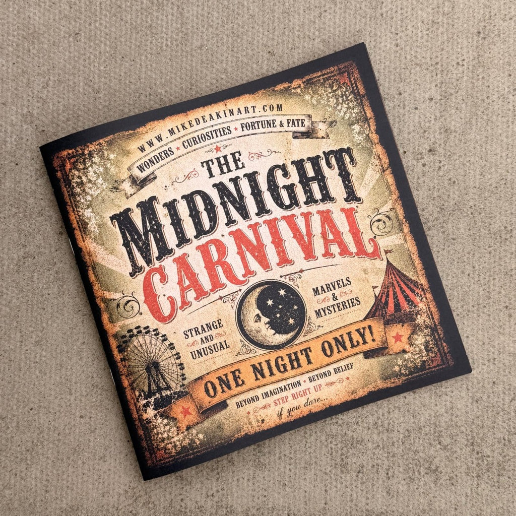 The Midnight Carnival Paper Book - 8" x 8"