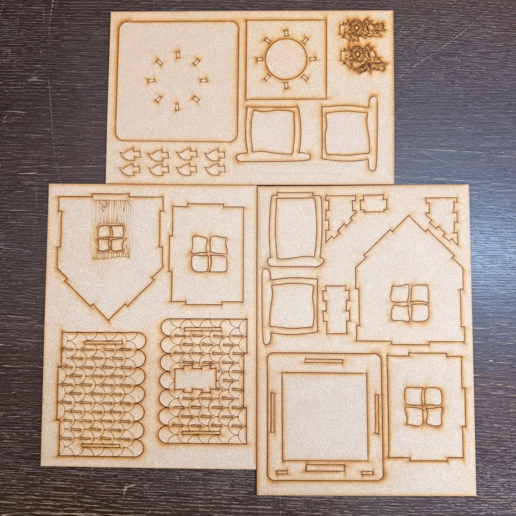 Woodology - Fairy House - Model 2