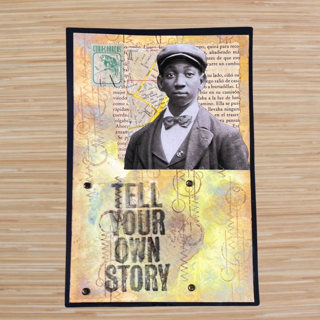 Story Solo Red Rubber Stamps