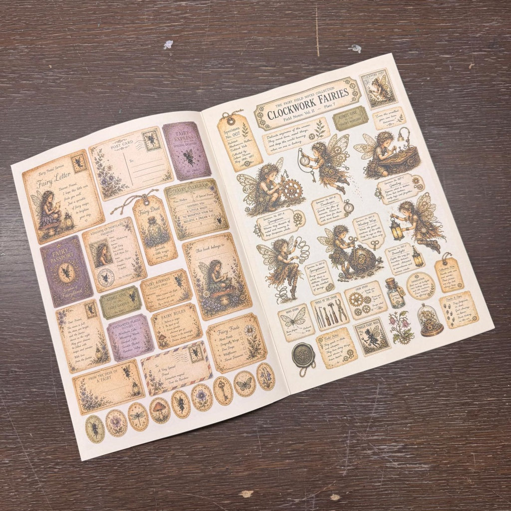 Fairy Fantasia Paper Book - A4