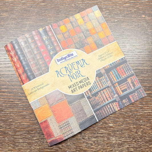 Academia Noir Paper Book - 8" x 8"