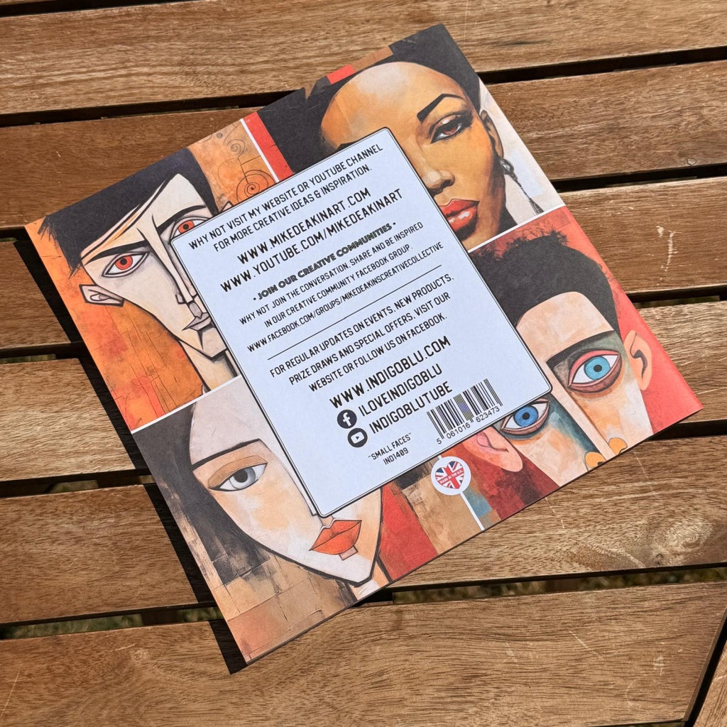 Small Faces Paper Book - 8" x 8"