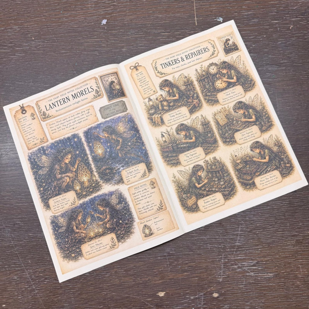 Fairy Fantasia Paper Book - A4