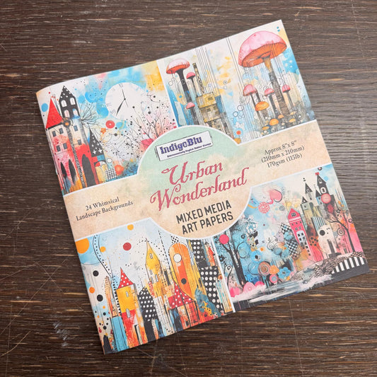 Urban Wonderland Paper Book - 8" x 8"